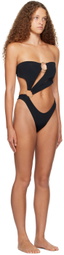 Louisa Ballou Black Sex Wax Swimsuit