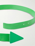 Bottega Veneta - 3cm Rubber Belt - Green