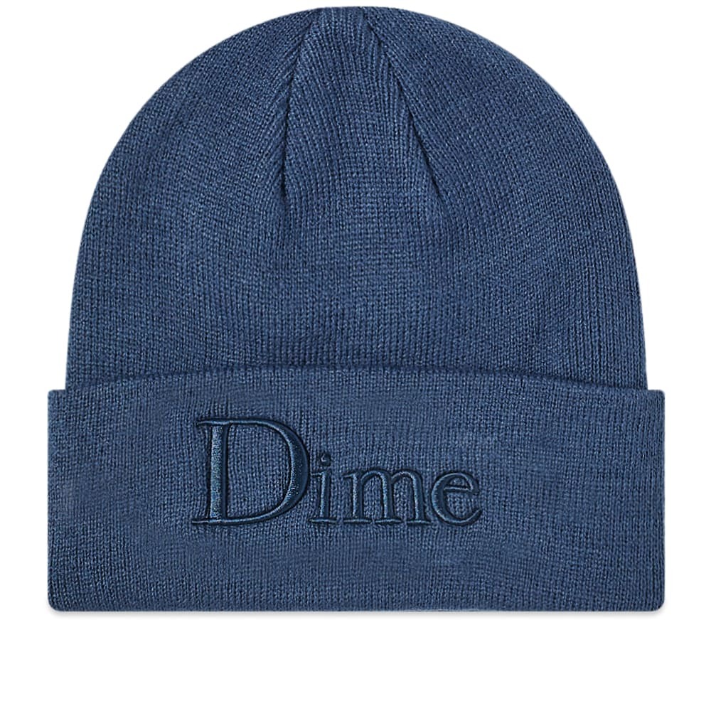 Dime Men's Classic 3D Logo Beanie in Navy Dime