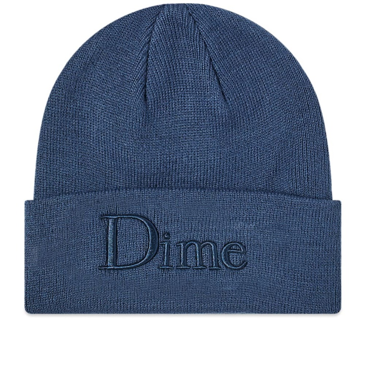 Photo: Dime Men's Classic 3D Logo Beanie in Navy