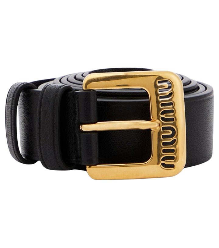 Photo: Miu Miu Leather belt