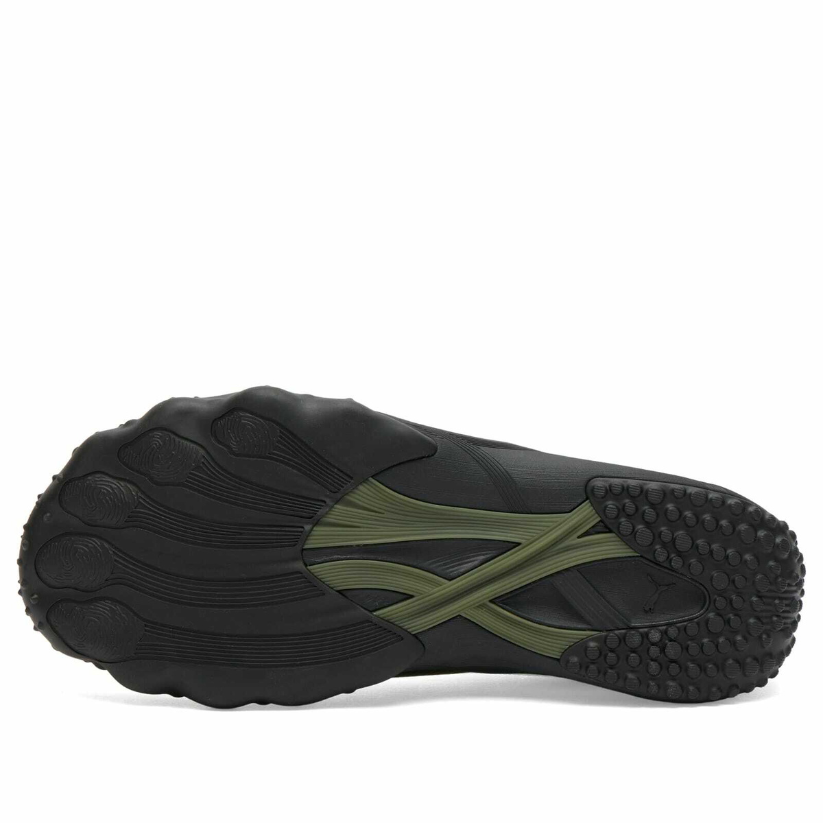 Puma Achillium Sneaker in Pistachio/Deep Olive