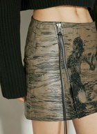 Eytys Rogue Leather Mini Skirt