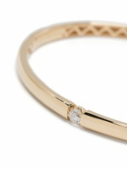 Persée 18kt Yellow Gold Zeus Diamond Bangle Bracelet