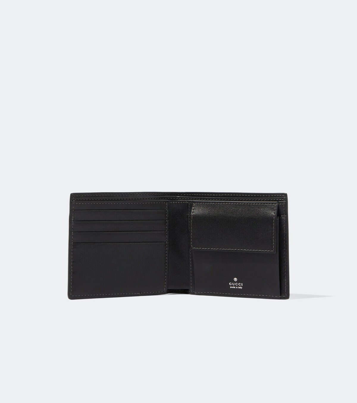 Gucci Interlocking G GG canvas bifold wallet