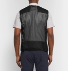And Wander - Shell and Mesh Vest - Men - Black