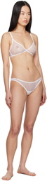 Yasmine Eslami White Rebecca Mini Thong