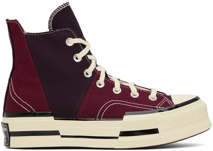 Photo: Converse Burgundy Chuck 70 Plus Sneakers