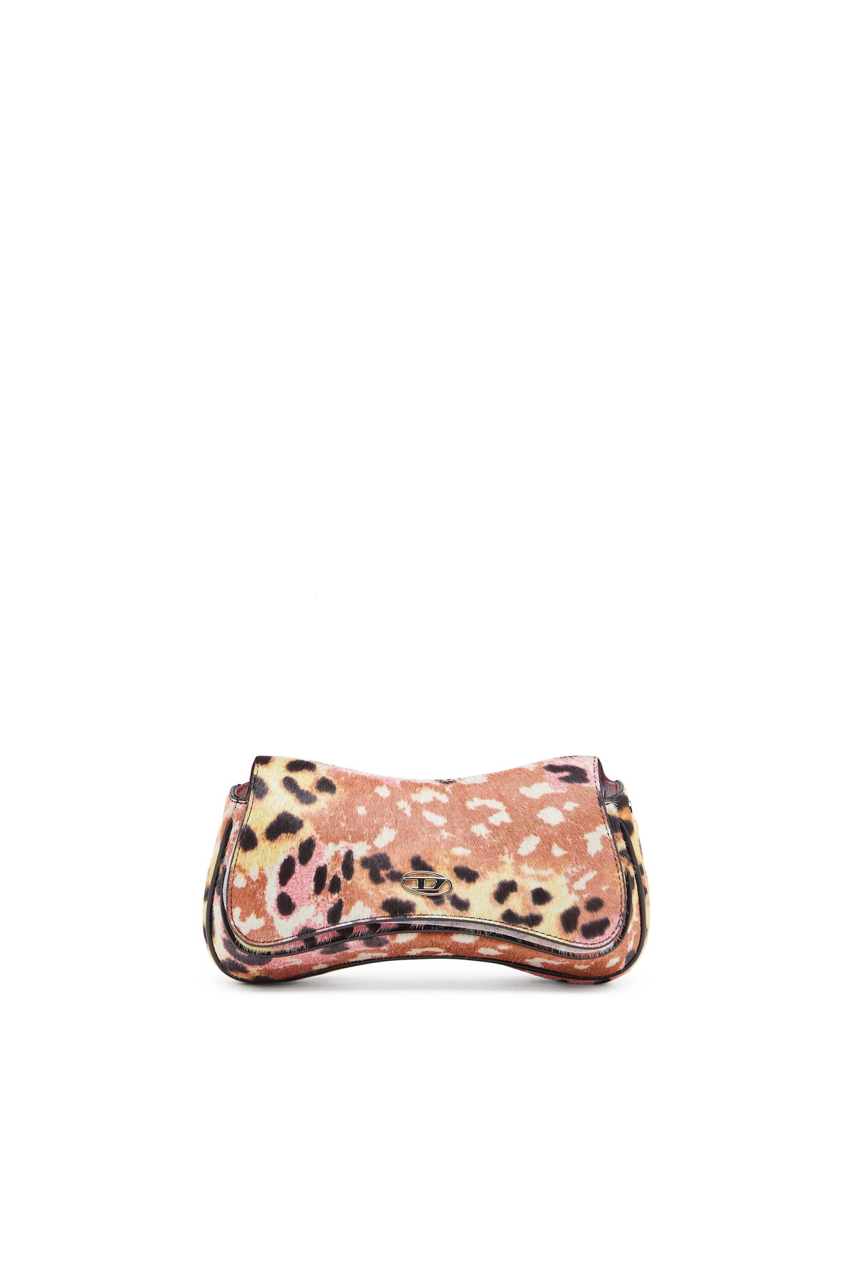 Diesel Play-Clutch in leopard-print calf hair - Clutches
