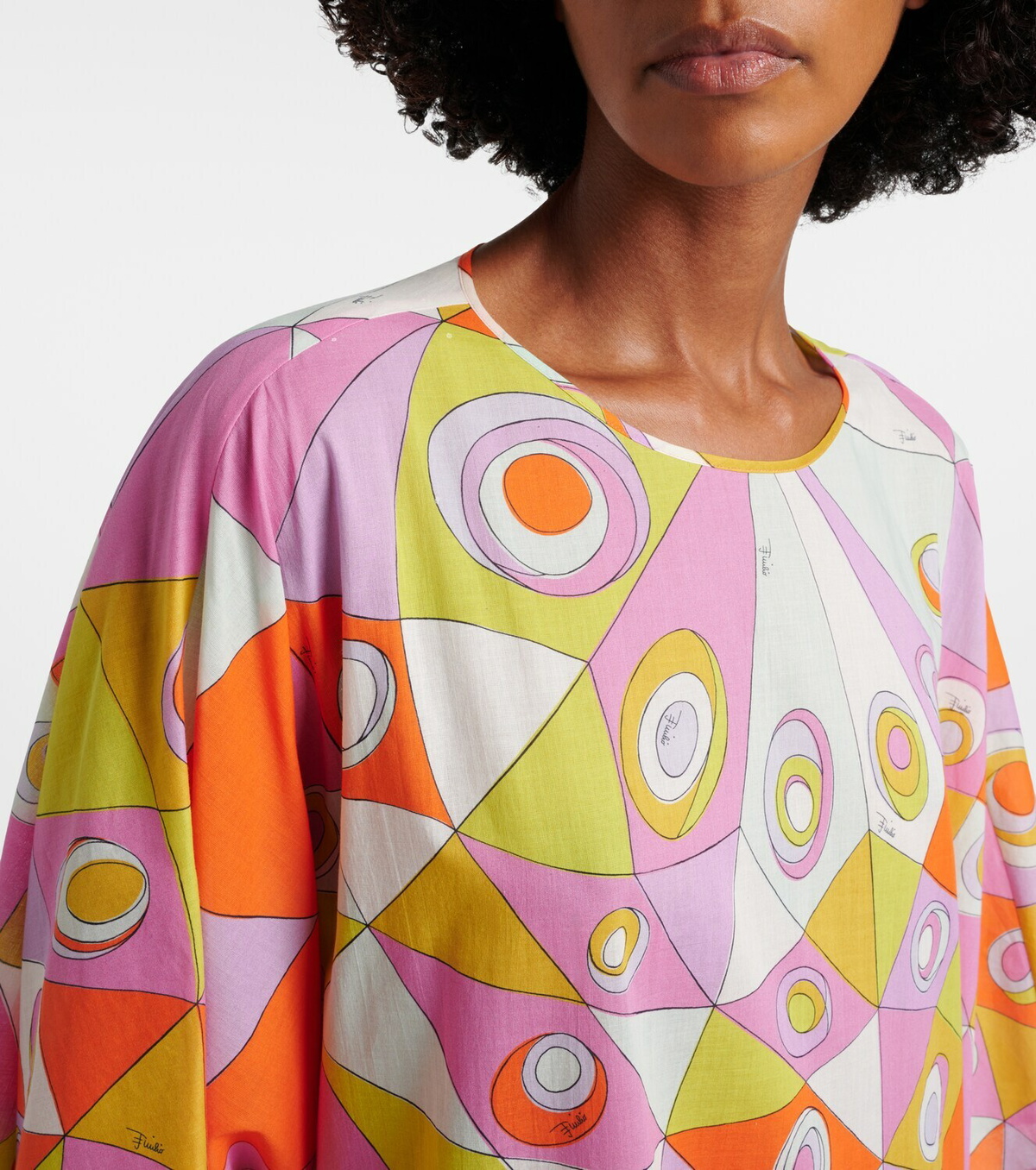 Pucci Iride cotton kaftan