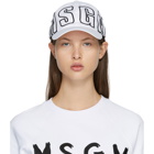 MSGM White Logo Cap
