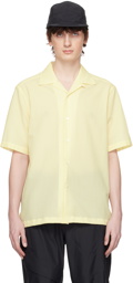 ZEGNA Yellow Button Shirt