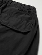 FrizmWORKS - Nyco Straight-Leg Nylon and Cotton-Blend Cargo Shorts - Black