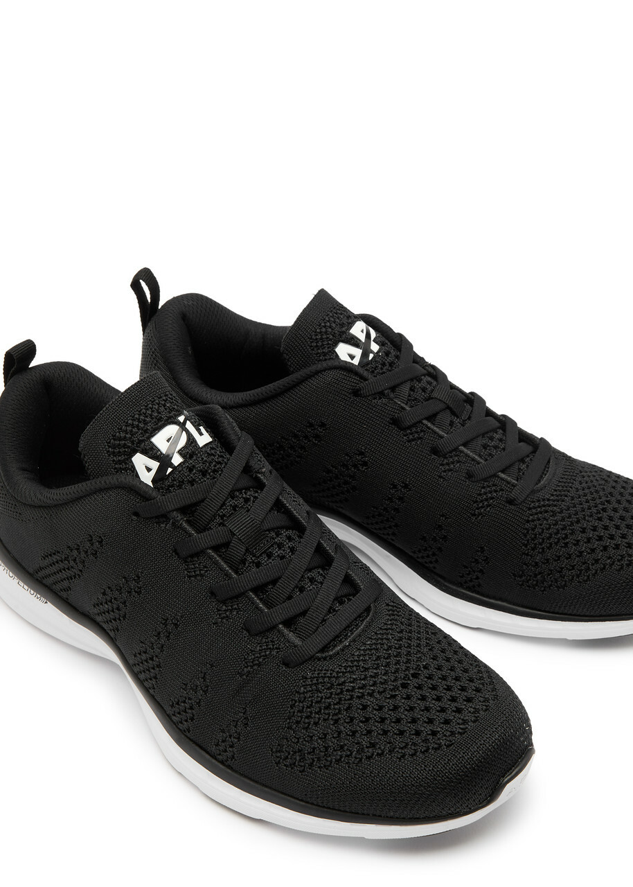 Athletic Propulsion Labs Techloom Pro Knitted Sneakers Black And White