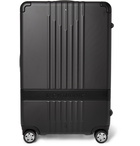 Montblanc - #MY4810 Medium 61cm Leather-Trimmed Polycarbonate Suitcase - Black