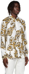 Versace Jeans Couture White Garland Shirt