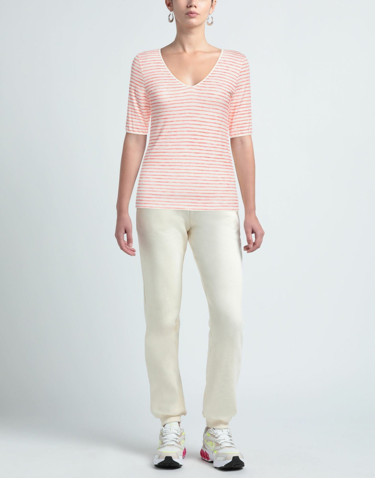 Majestic Filatures Womens T-shirt Coral