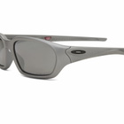 Oakley Terraforma Sunglasses in Titanium/Prizm Black Polarized 