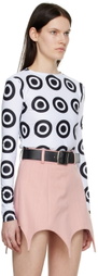 FIDAN NOVRUZOVA White Lycra T-Shirt