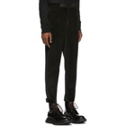 Neil Barrett Black Skinny Corduroy Trousers