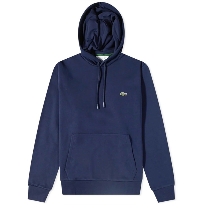 Photo: Lacoste Men's Classic Hoodie in Navy
