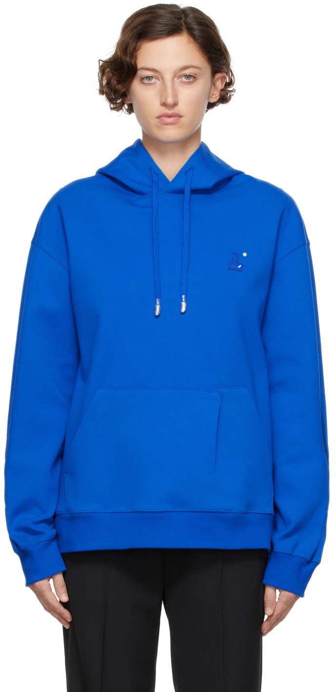 Ader error cheap blue hoodie