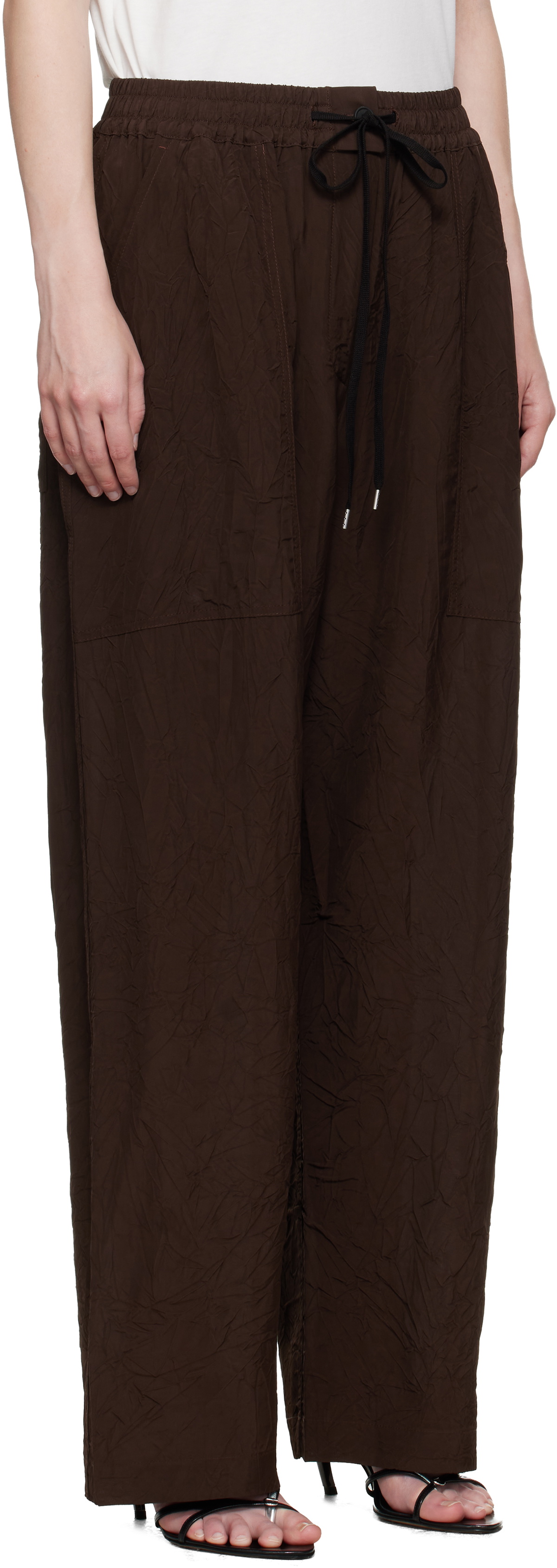 Studio Nicholson Brown Capel Trousers