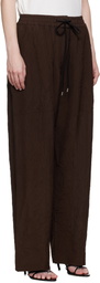 Studio Nicholson Brown Capel Trousers