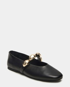 Steve Madden Poppin Flats in Black