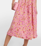 Rotate Birger Christensen Floral midi dress