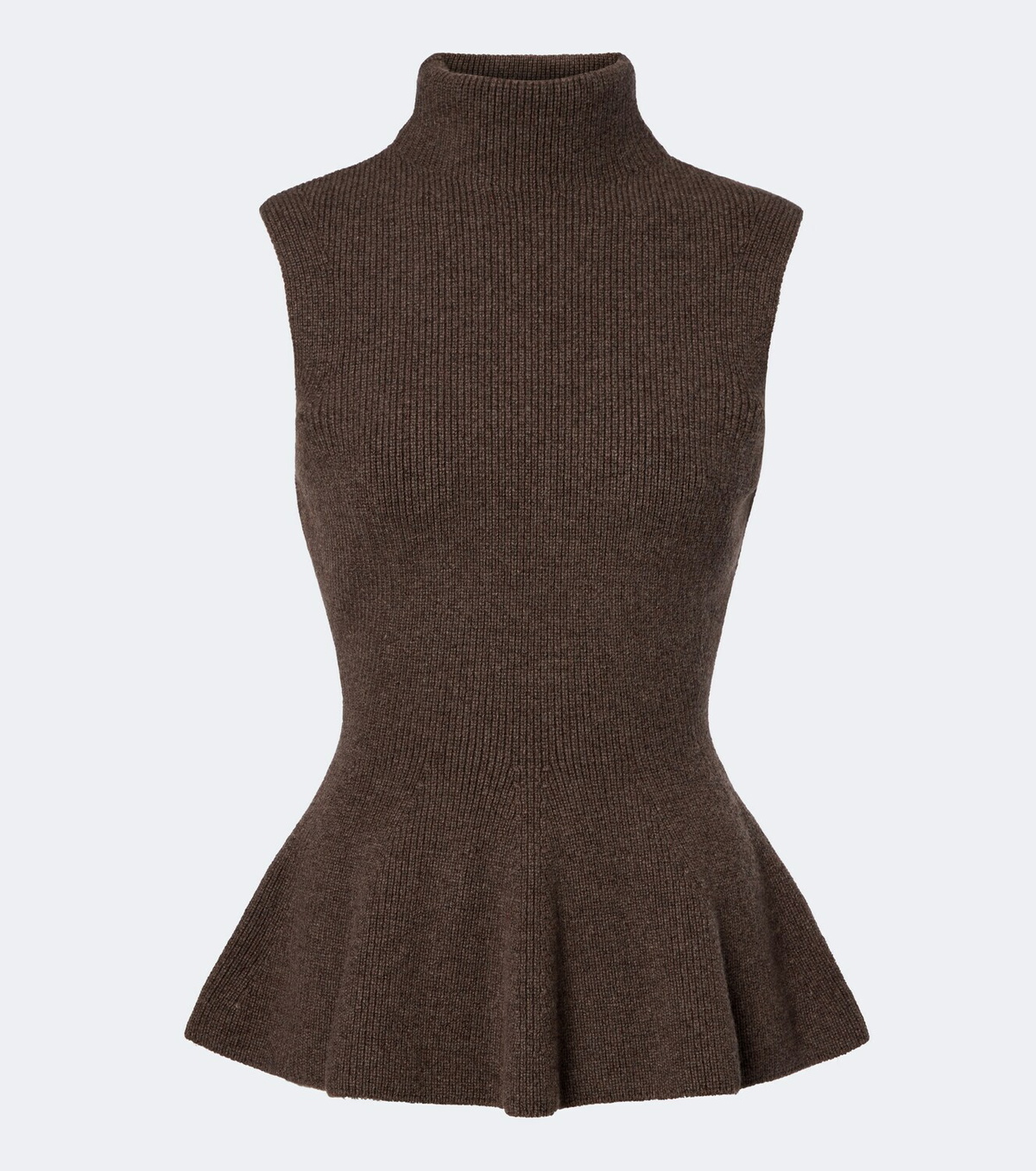 Róhe Ribbed wool and cashmere turtleneck top