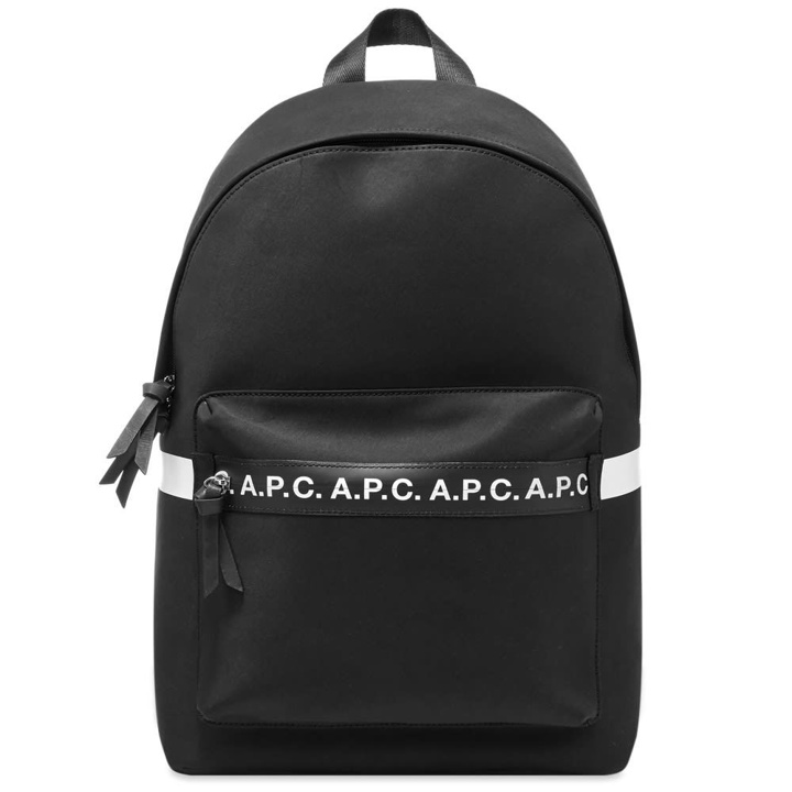 Photo: A.P.C. Savile Logo Backpack