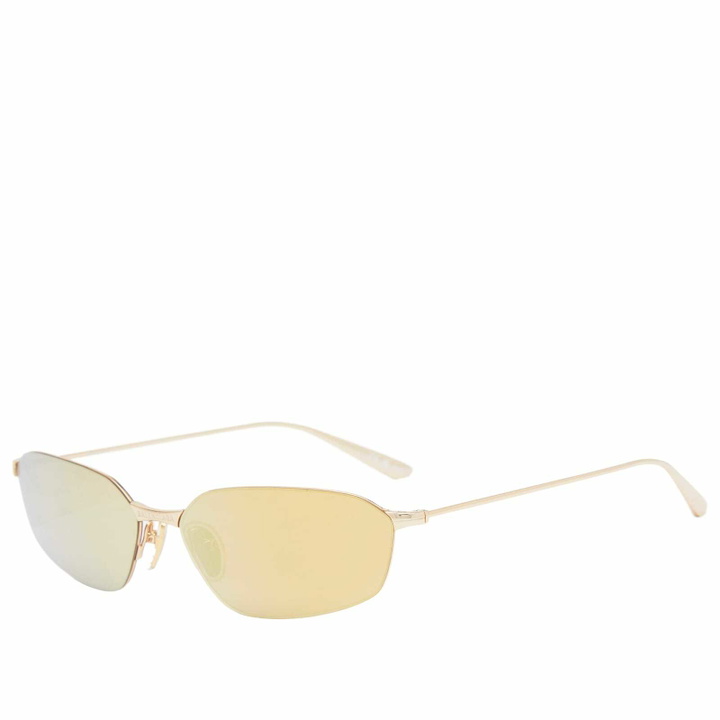 Photo: Balenciaga BB0412S Sunglasses in Gold 