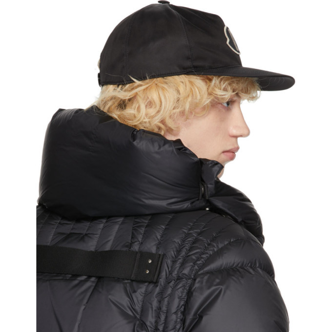 Rick Owens Black Moncler Edition Nylon Cap Rick Owens