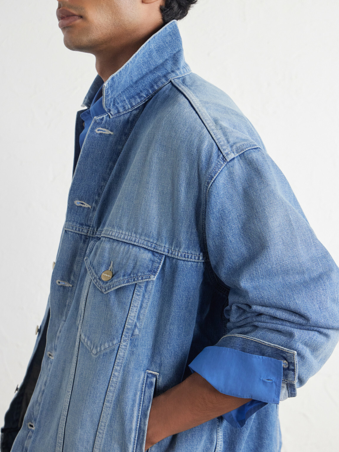Graphpaper - Selvage Denim Jacket - Blue