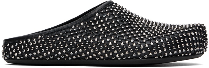 Photo: Marni Black Leather Fussbett Loafers