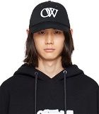 Off-White Black 'OW' Cap