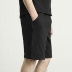 Purple Mountain Observatory Men's Waffle Shorts in Black
