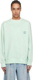 WOOYOUNGMI Green Back Logo Sweatshirt