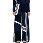 adidas Originals by Danielle Cathari Blue Deconstructed Lounge Pants