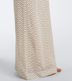 Missoni Zigzag lamé maxi dress