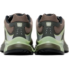 Salomon Brown & Green XT-Whisper Sneakers