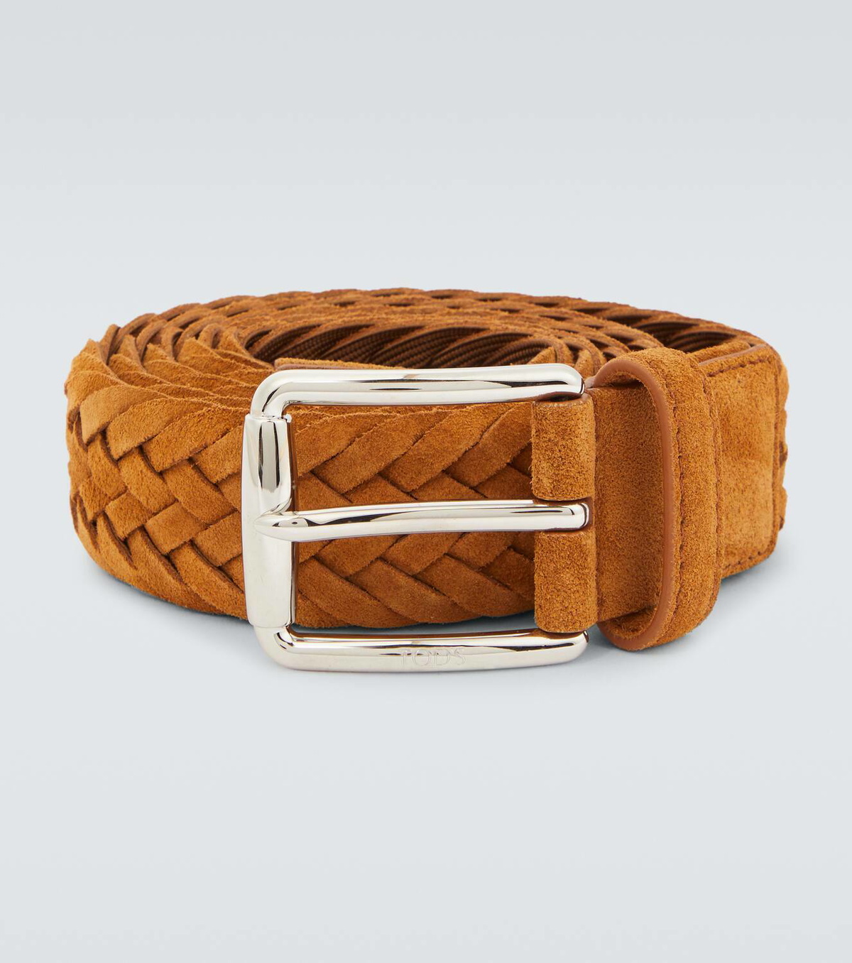 Tod's Braided suede belt