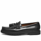 Bass Weejuns Men's Layton II 90s Kiltie Loafer in Black Leather