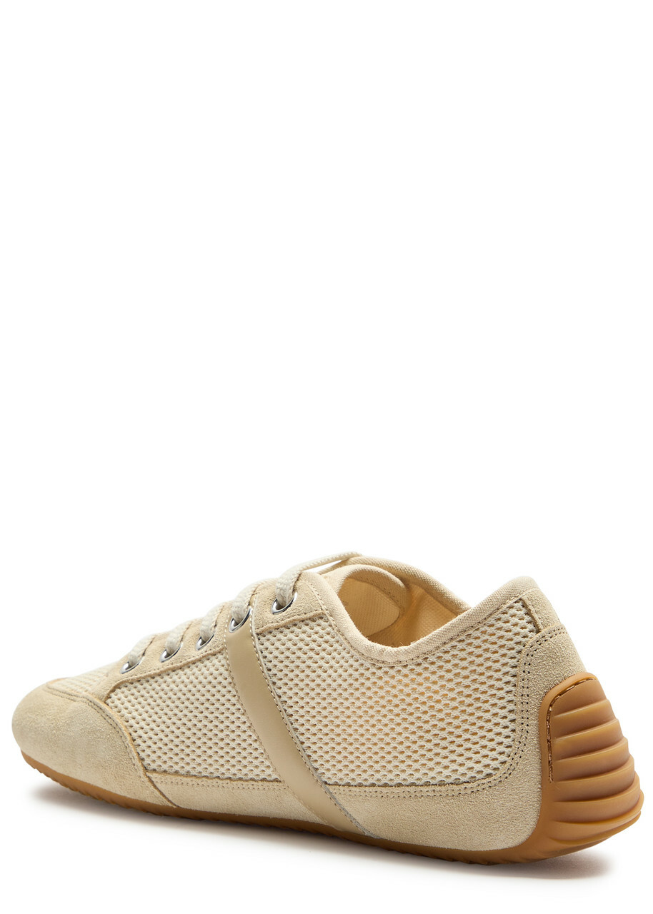 Givenchy Panelled Mesh-knit Sneakers Beige