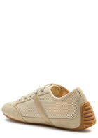 Givenchy Panelled Mesh-knit Sneakers Beige