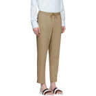 Moncler Tan Cotton Trousers