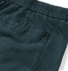 James Perse - Cotton-Jersey Drawstring Shorts - Blue
