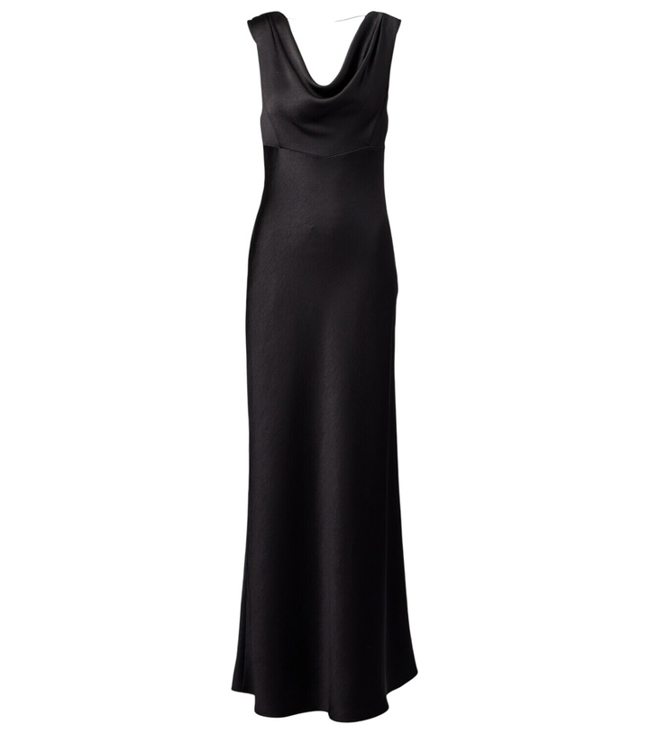 slim fit dress slacks Vince Women's Chiffon-Layered Satin Slip Dress main image 0