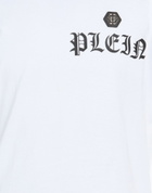 Philipp Plein Mens T-shirt in White